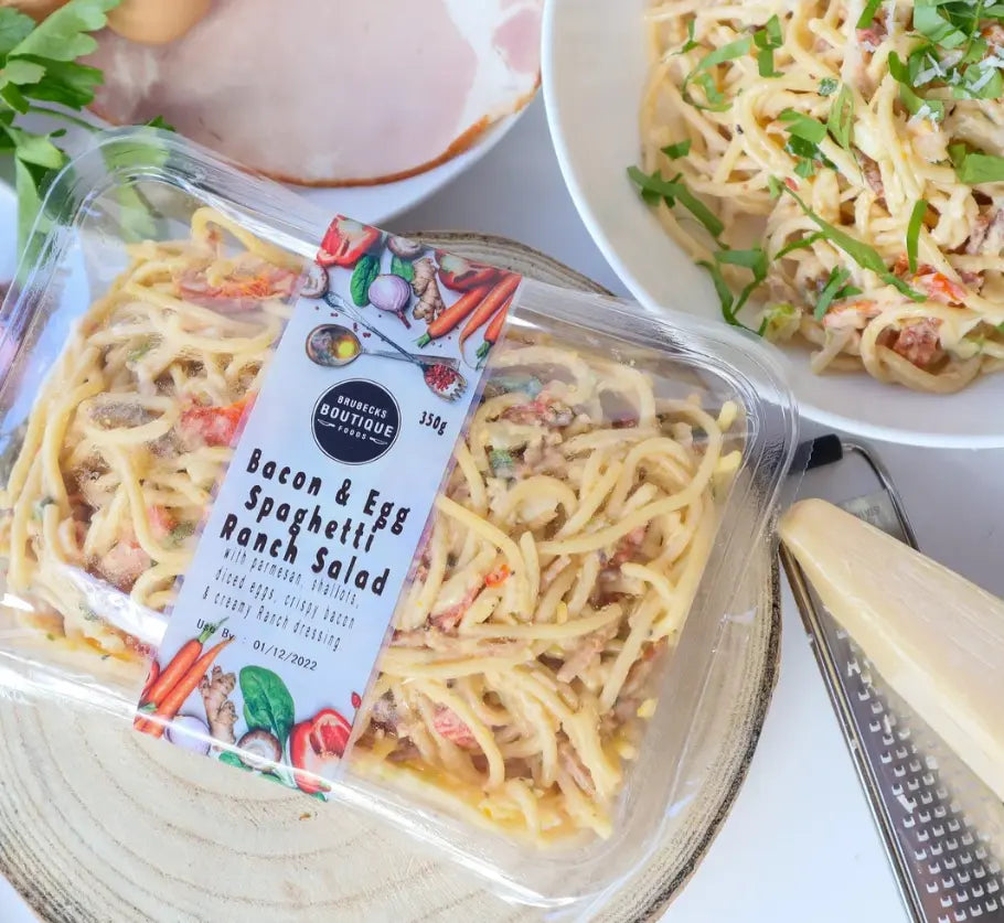 Salad - Bacon & Egg Spaghetti - 350 gram
