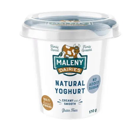 Maleny Dairies - Yoghurt Natural 170 gram