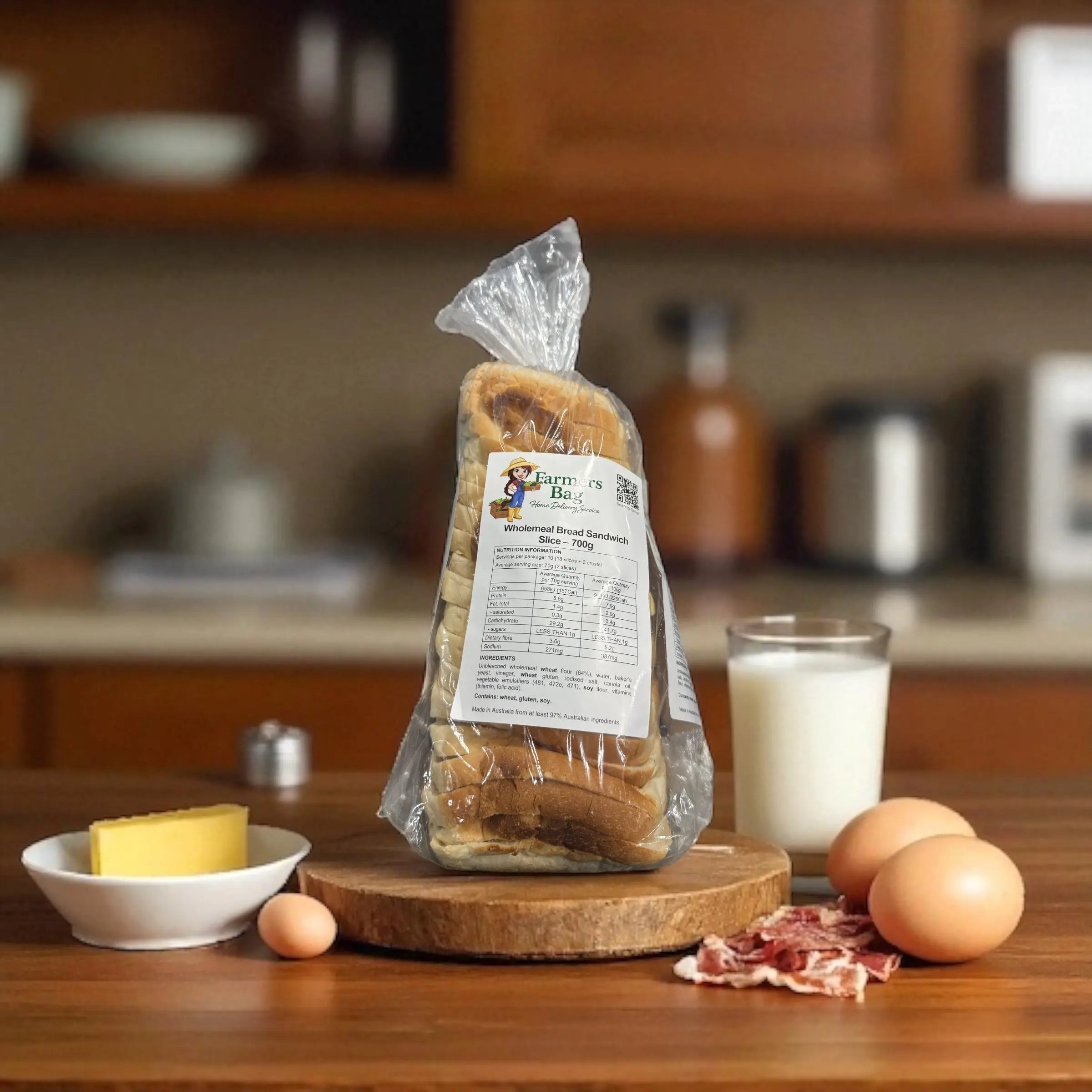 700GM WHOLEMEAL BREAD