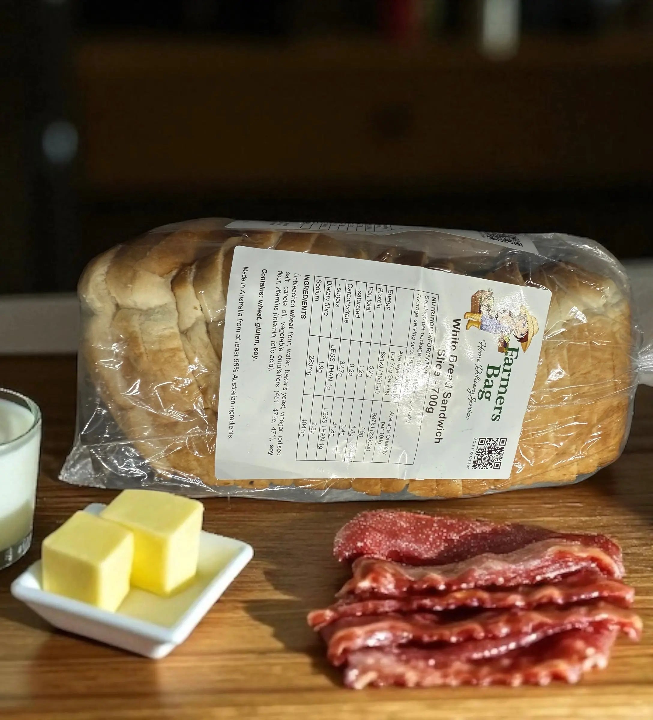 700GM WHITE BREAD