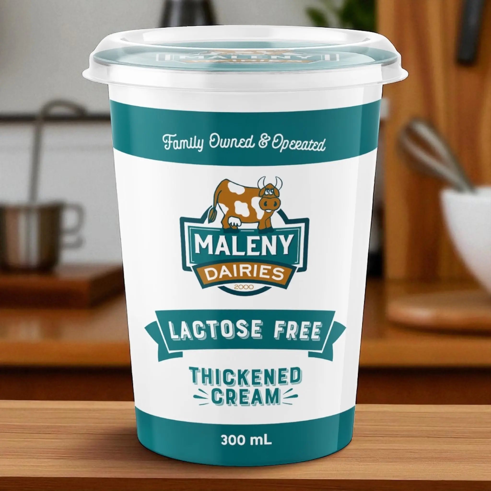 Maleny Dairies - Lactose Free Cream 300 gram