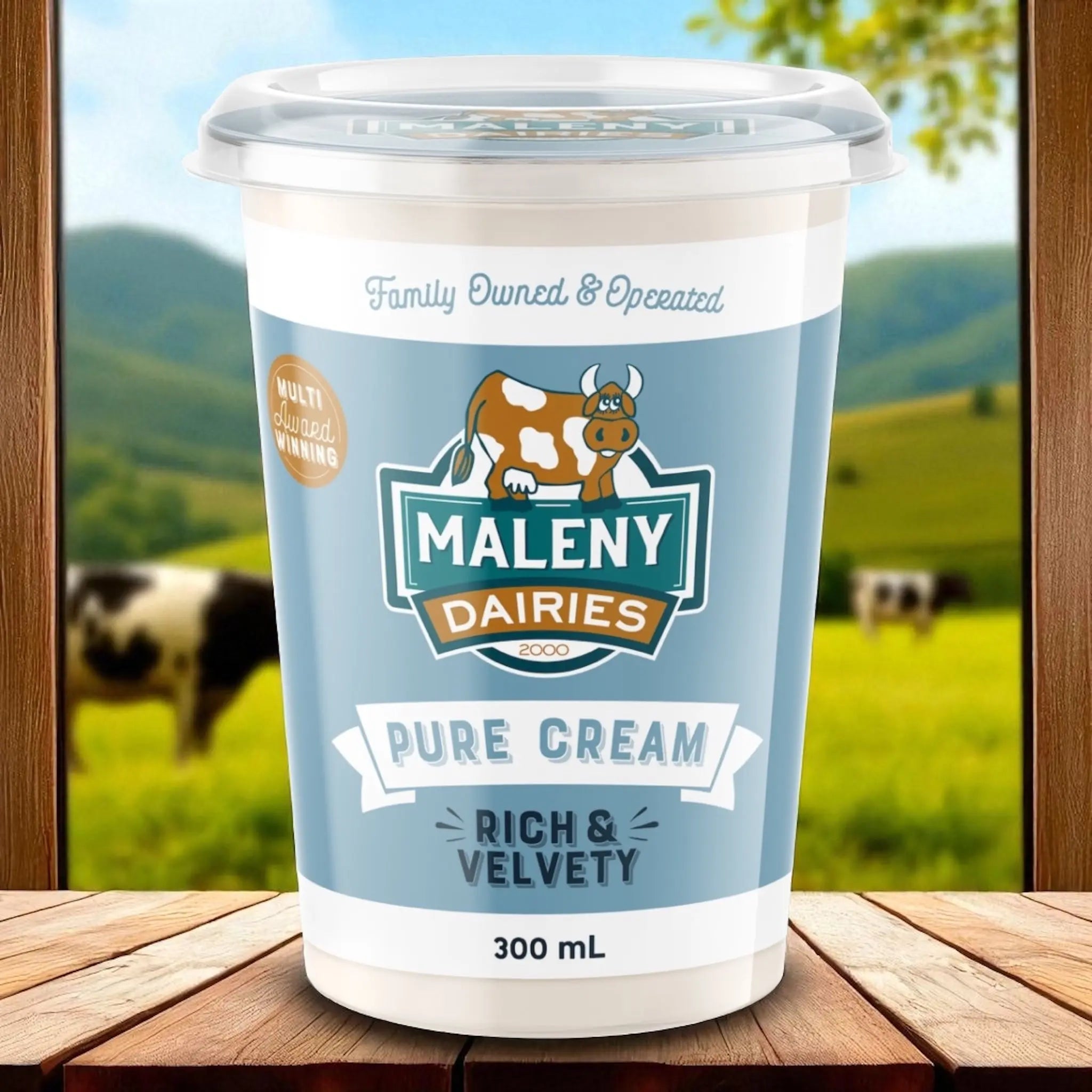 Maleny Dairies- Cream 300 gram