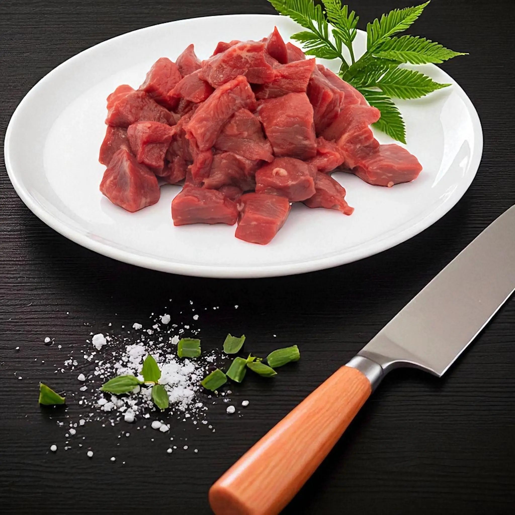 2kg Diced Beef Family Budget Pack