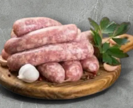 Thick Pork Sausages – Tomato & Onion