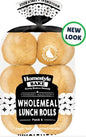 Wholemeal Lunch Roll  - 6 Pack